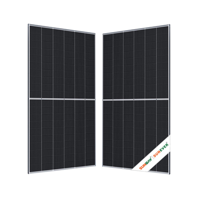 620Watt pannelli solari fotovoltaici Inmetro Certificato Mezza Cella Perc 210mm Per Residenziale