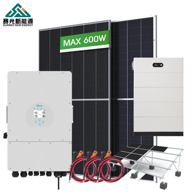 Sistema di energia solare ibrida MPPT da 8 kW certificato CE/RoHS/UN38.3/MSDS