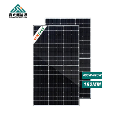 pannelli fotovoltaici a basso contenuto di ferro vetro 440w celle solari pannello di energia solare per personalizzazione