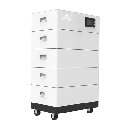 Connessione alla rete ibrida Batteria solare LiFePO4 impilabile 5KWH 10KWH 15KWH 20KWH per la casa