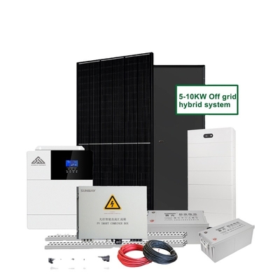 220VAC/380VAC sistemi di alimentazione ibrida fuori rete con tecnologia del silicio monocristallino