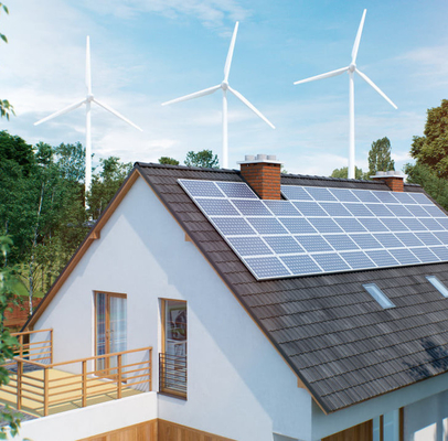 Controller ibrido eolico solare La chiave per il sistema di generazione di energia eolica off-grid da 5 kW / 10 kW