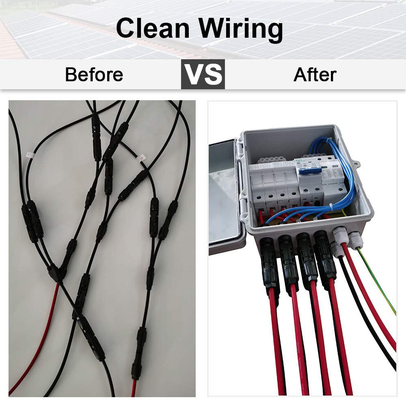 4 String Combiner Box impermeabili per il sistema solare