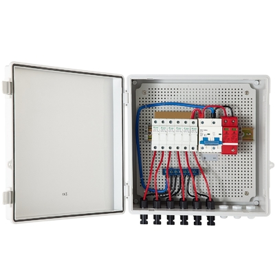 390*390*185 Combinatore fotovoltaico 500VDC con protezione SPD in ABS