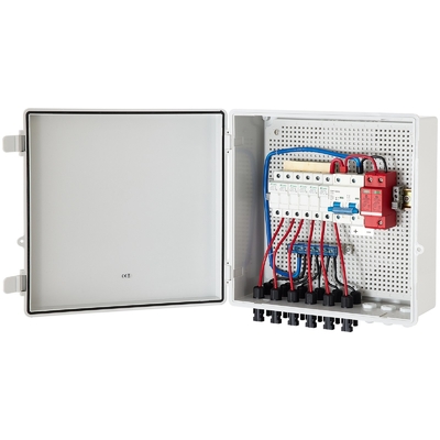 390*390*185 Combinatore fotovoltaico 500VDC con protezione SPD in ABS