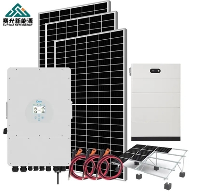Sistema solare fotovoltaico per abitazioni ibride Sistema inverter ibrido solare