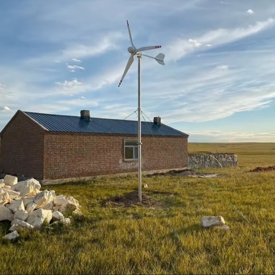 Sistema di generazione ibrida di energia eolica da 3 kW / 5 kW / 10 kW con lame di fibra di vetro rinforzate