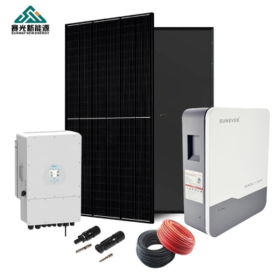 LiFePO4 Battery Hybrid Solar Energy System 3 Phase 5kw 8kw 10kw 48v