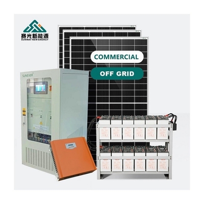 Moderno design sistema solare ibrido off-grid LiFePO4 per la casa montato sul rack