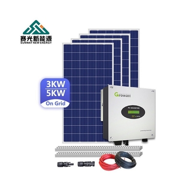 3kw 5kw 10kw On Grid Sistema solare 20kw 30kw 40kw Completa casa