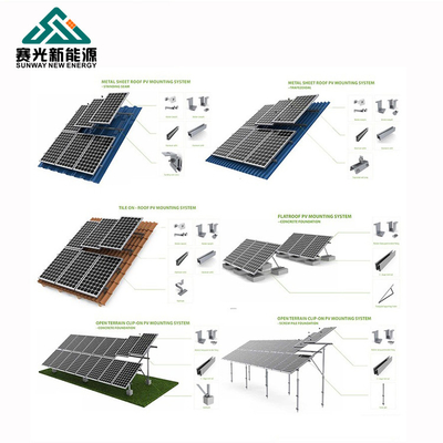 Home Sistema di energia solare con 10-20 KWh di potenza di uscita all in one