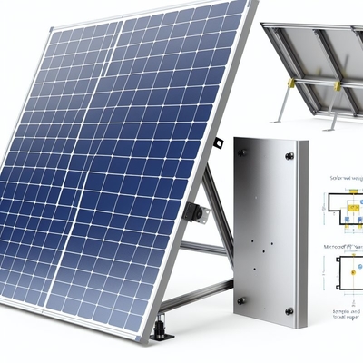 18 kg di peso del pannello Sistema di energia solare con sistema di montaggio con tetto inclinato STD e supporto tecnico completo