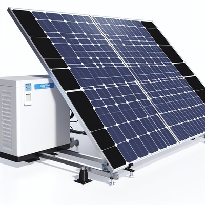 18 kg di peso del pannello Sistema di energia solare con sistema di montaggio con tetto inclinato STD e supporto tecnico completo