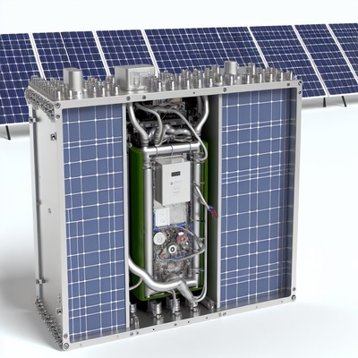 Connessione alla rete ibrida Batteria di accumulo di energia rinnovabile per l'implementazione di una fonte di energia da pannelli solari