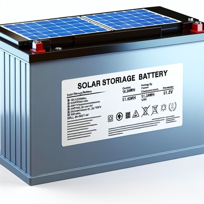 10.24kWh-30kwh Batteria di accumulo solare di energia per pannelli solari Fonte di alimentazione Capacità 51.2v Voltaggio