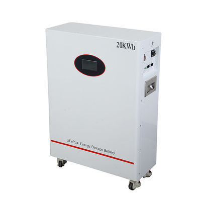 Batteria al litio ferro da 51,2V 400AH 20KWH con 5 anni di garanzia