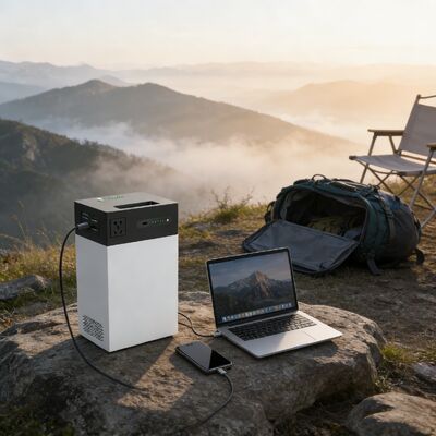 Sistema di energia solare a tensione globale da 500W 1004,8Wh ESS portatile