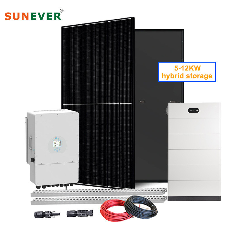 48Vdc/51.2Vdc Sistema PV ibrido per la casa 5kw 8kw 10kw 12kw CE