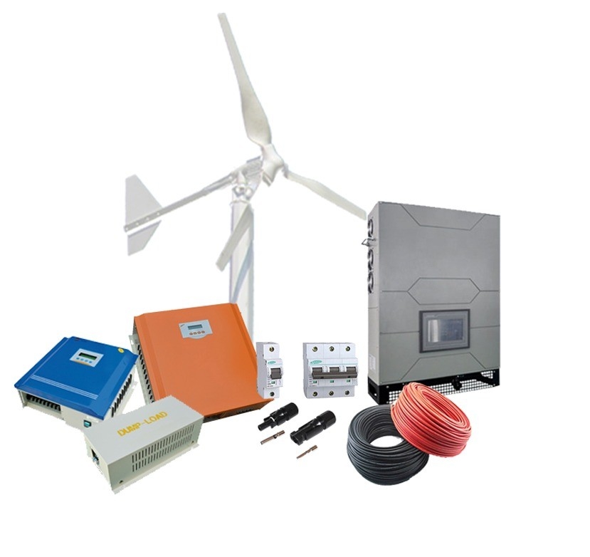 Generatore eolico a tre fasi da 10 kW certificato CE per sistemi di generazione di energia eolica su rete