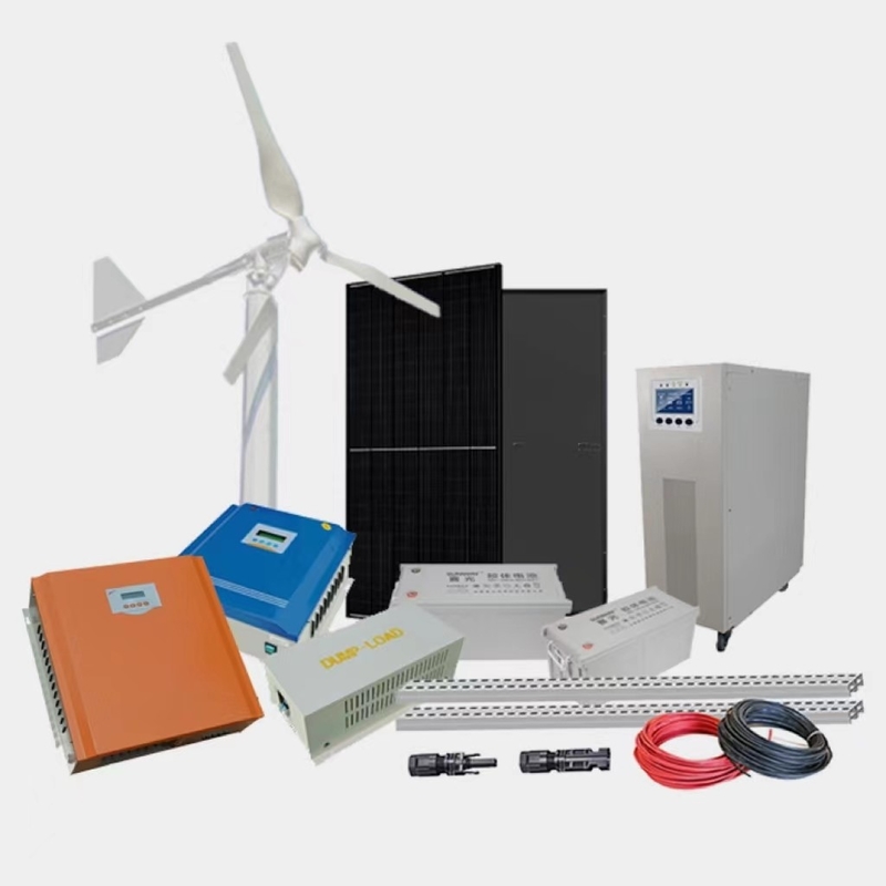 Generatore di energia eolica a 10 kW fuori rete Sistema di generazione ibrida di energia eolica per aree remote