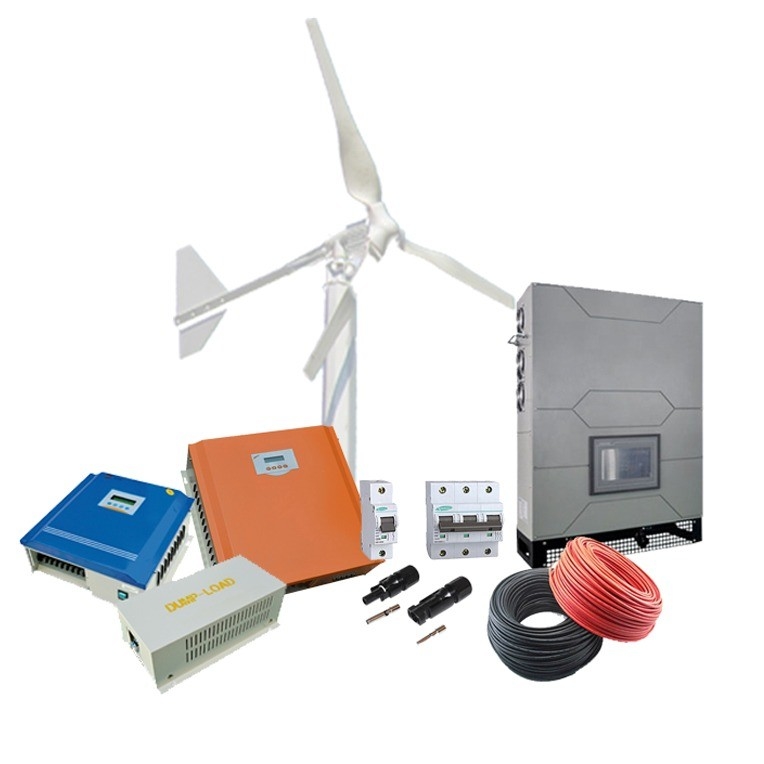 Generatore di energia eolica da 3 fasi di uscita da 10 kW per il sistema di energia eolica solare ibrida fuori rete