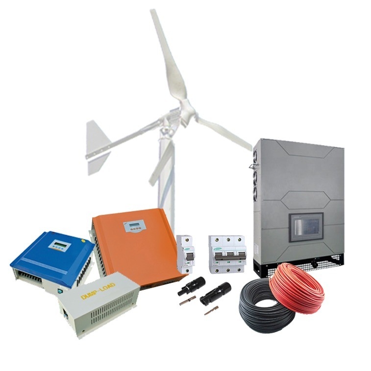 Sistema di generazione ibrida di energia eolica per 10 kW di energia solare eolica e ibrida