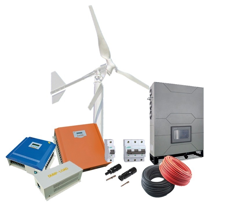 Controller ibrido eolico solare La chiave per il sistema di generazione di energia eolica off-grid da 5 kW / 10 kW