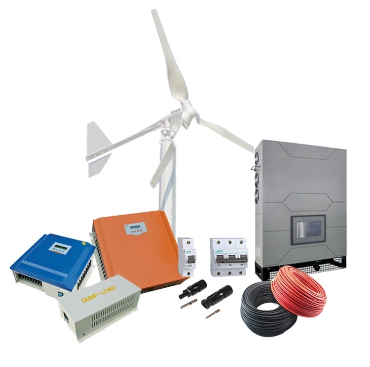 Connessione a flangia 5kw 10kw generatore turbina eolica sistema di energia residenziale
