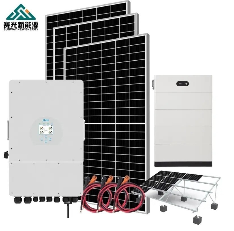 48Vdc / 51.2Vdc Voltaggio di uscita 100kw Sistema di energia solare per installazioni residenziali