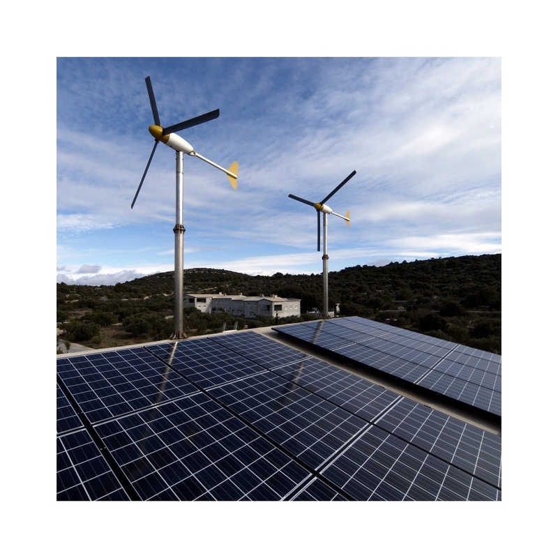 Sistema di generazione di energia eolica 3kw 5kw 10kw Off Grid con frequenza di uscita 50HZ