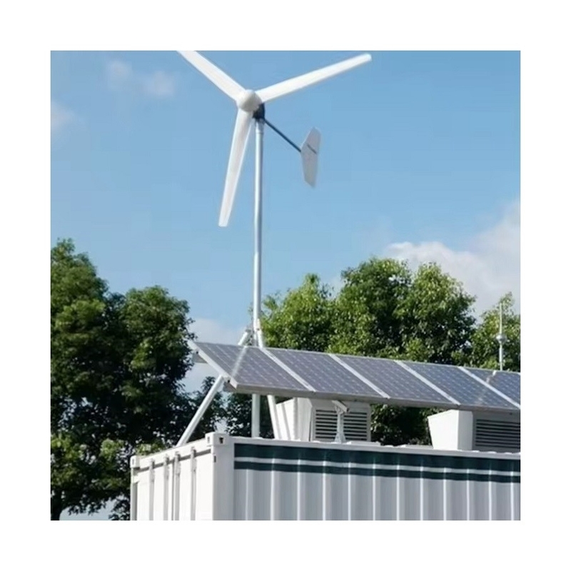 Sistema di generatore di energia ibrido per mulini eolici con batteria a gel e frequenza di uscita di 50 Hz