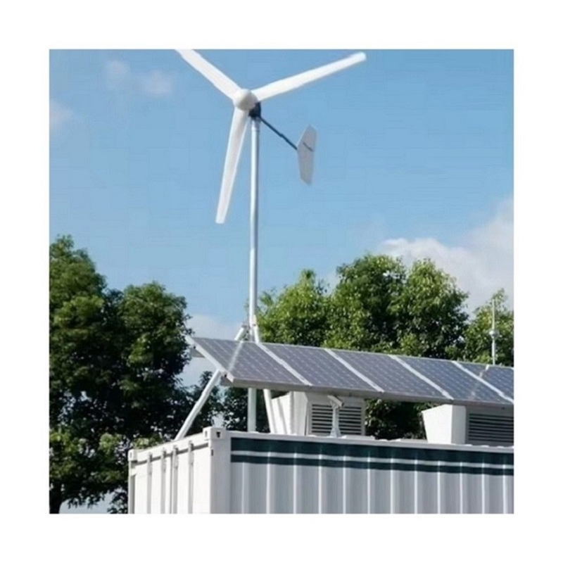 3kw 5kw 10kw Off Grid Home Wind Solar Hybrid Power System e batteria a gel di lunga durata