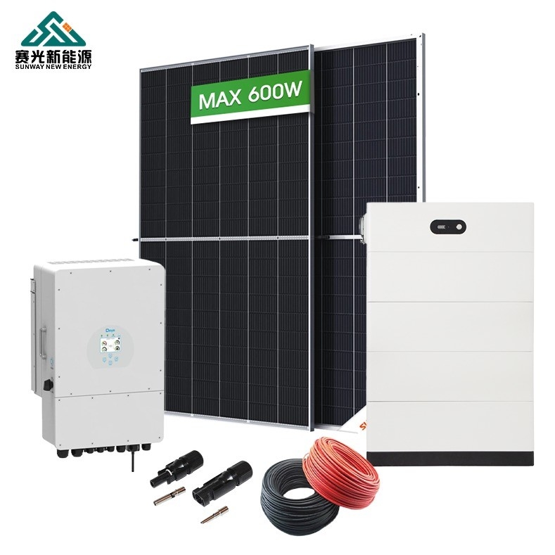 Progetto di progettazione pre-vendita Sistema di alimentazione solare domestico con controllo ibrido all-in-one MPPT