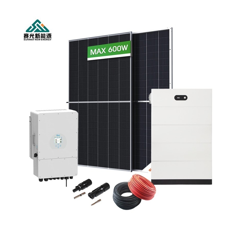5kw 10kw 15kw 20kw Sistema di alimentazione a batteria solare per uso domestico e professionale