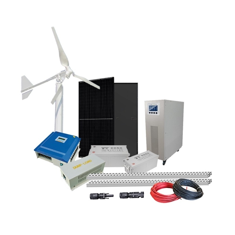 Sistema eolico a batteria al piombo-acido 5kw 10kw 48V/96V/120V/220/380V