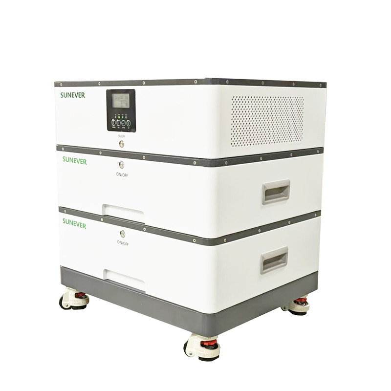 10.24kWh-30kwh Batteria di accumulo solare Litio-ioni Distanza di potenza di uscita per il collegamento alla rete