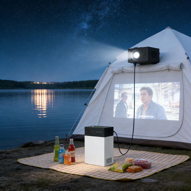 Sistema di energia solare all-in-one fuori rete 500W/1004,8Wh Batteria al litio in ferro