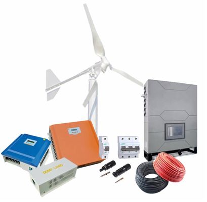 Pannelli fotovoltaici 380VAC Sistema di energia eolica 3 fasi Magnete alternativo permanente