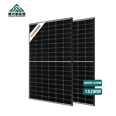 410W 420W pannelli solari a tensione solare pannelli fotovoltaici di tetto 31V 12.7-13.2A Imp