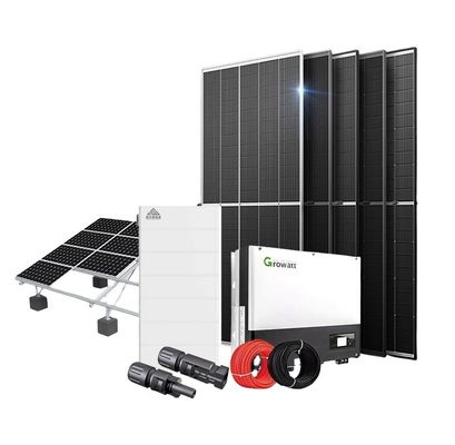 Sistema di generatore solare ibrido con Deye Growatt