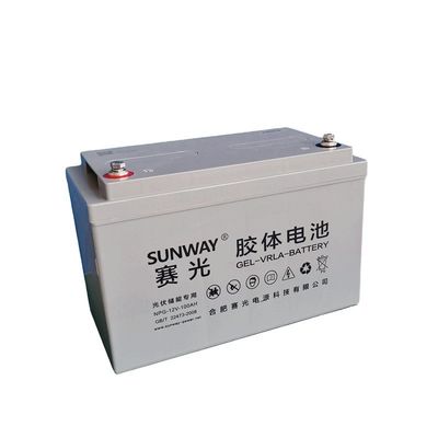 Batteria solare a piombo acido gel ricaricabile da 12V 200ah/250ah a lunga durata per materiale superiore