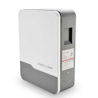 6000 cicli 100Ah Batteria di stoccaggio solare 10kw Montaggio a parete per la casa solare