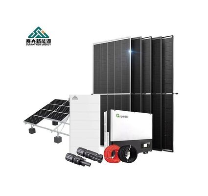 Frequenza di uscita 50hz 20kw 15kw 10kw 5kw Sistema ibrido di accumulo di energia solare per la casa