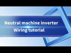 Inverter ibrido solare a fase divisa per il mercato statunitense 110V/120V/220V/240VAC con inverter integrato 100A 200A